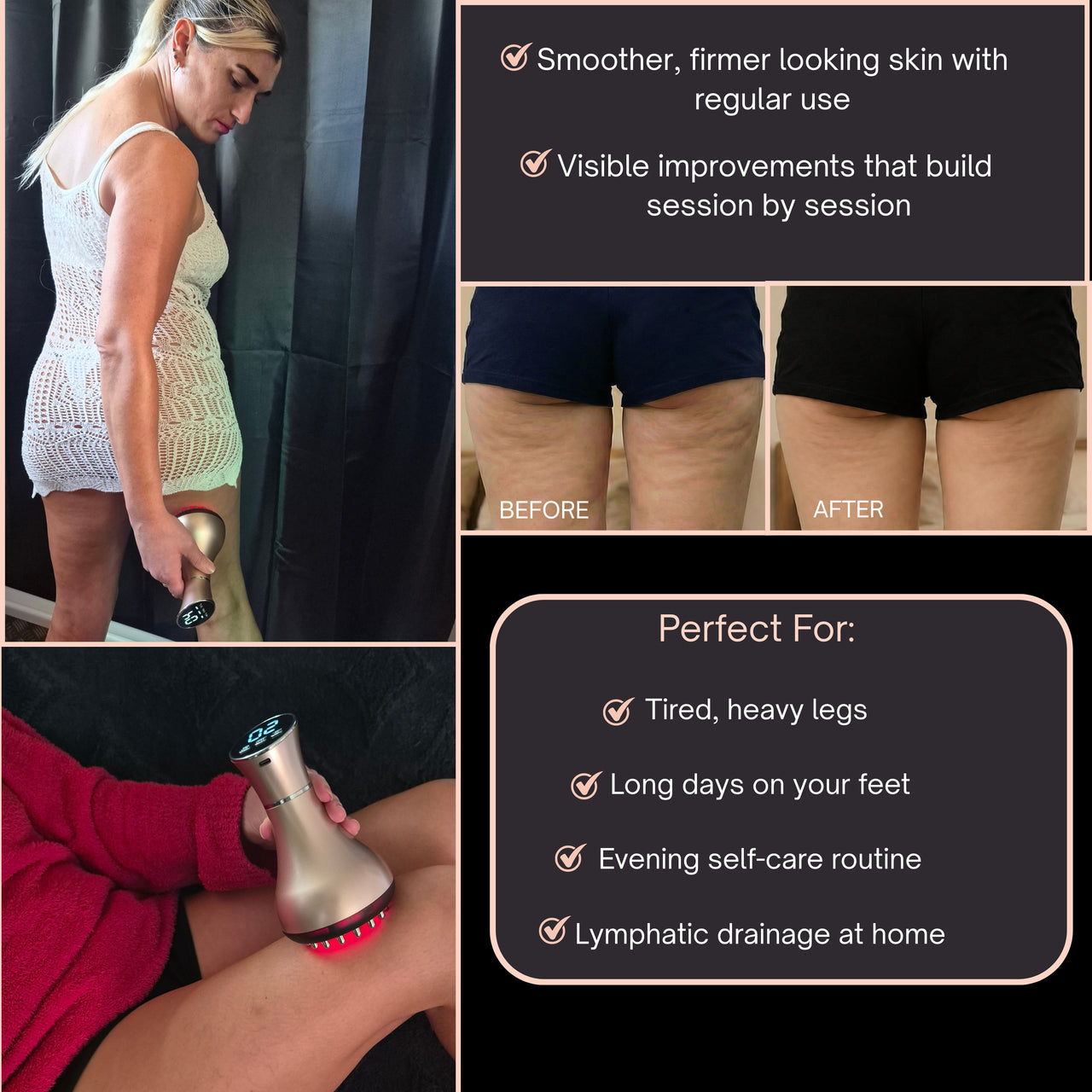 NoviHaven™ 4-in-1 Heated Leg Massager